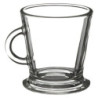 Lot de 6 tasses en verre "Cléo" - Transparent - 18 cl