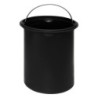 Poubelle en métal et bambou soft close "Palawan" - Multicolore - 3L