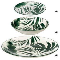Service d'assiettes "Palme"...
