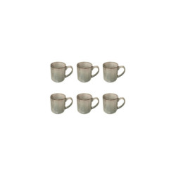 Lot de 6 mugs "Terre...