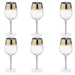 Lot de 6 verres à vin...