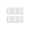 Lot de 6 gobelets bas "Paol'eau" - Transparent - 31 cl