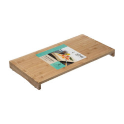 Cache plaque en bambou - Beige - L 52 x l 28 cm