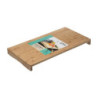 Cache plaque en bambou - Beige - L 52 x l 28 cm