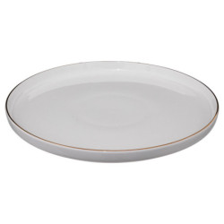 Lot de 6 assiettes plate "Sublima" - Blanc - D 27 cm
