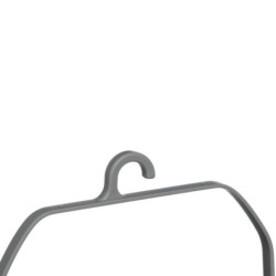 Panier pour pinces à linge "Hugger" - Gris - L 17 x l 22,5 x H 13,5 cm