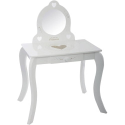 Coiffeuse avec tabouret - Enfant - Blanc