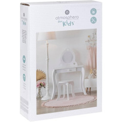 Coiffeuse avec tabouret - Enfant - Blanc