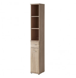 Rangement colonne - ARMARIO - 30 cm  x 203 cm x 32 cm   - Chêne