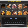 Airfryer XXL à double compartiments - 2 x 8L - 2400W