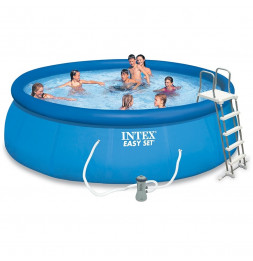 Kit piscine autoportante Easy set- 4,57 m x 1,22 m - Intex