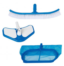 Kit de nettoyage Deluxe pour piscine Intex 29057 - 3 accessoires - Intex