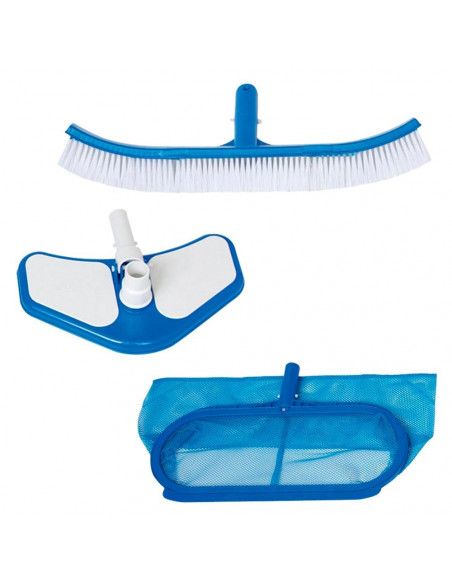 Kit de nettoyage Deluxe pour piscine Intex 29057 - 3 accessoires - Intex