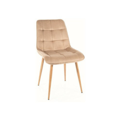 Chaise en velours "Chic D"...