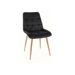 Chaise en velours "Chic D"...