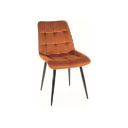 Chaise en velours "Chic D"...