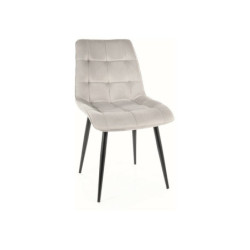 Chaise en velours "Chic D"...
