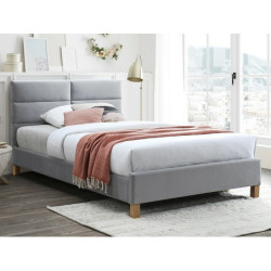 Lit en velours "Sierra" -...