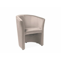 Fauteuil en velours "TM-1"...