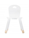 Chaise pour enfants - Nuage - 28 x 50 x 28 cm - Blanc