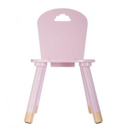 Chaise pour enfants - Nuage - 28 x 50 x 28 cm - Rose