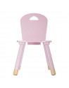 Chaise pour enfants - Nuage - 28 x 50 x 28 cm - Rose