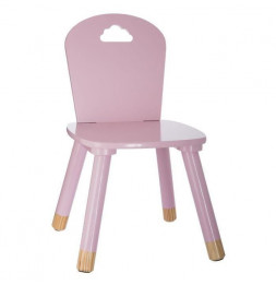 Chaise pour enfants - Nuage - 28 x 50 x 28 cm - Rose