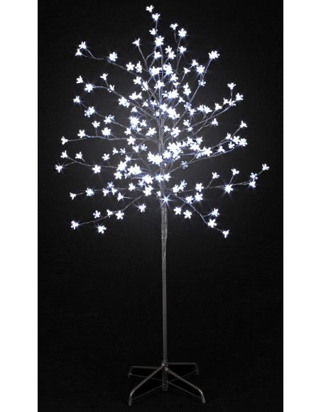 Arbre lumineux 200 LEDs - Blanc - 150 cm  - Décoration de Noël