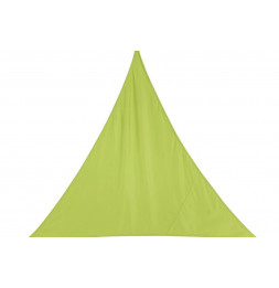 Toile solaire triangle "Curacao" - 200 x 200 x 200 cm - Polyester - Vert