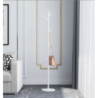 Porte-manteaux Blanc  7 crochets - D 38 x H 181 cm - Portemanteaux design