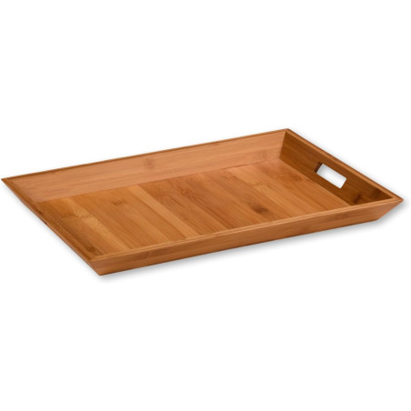Plateau de Service en Bambou FSC - Poignées Intégrées - 52 x 33 cm
