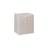 Ensemble Meuble Vasque 2 portes et Plateau L 50 x P 40 x H 59,5 cm - Astral - Beige crème