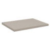 Ensemble Meuble Vasque 2 tiroirs et Plateau L 50 x P 40 x H 59,5 cm - Astral - Beige crème