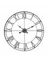 Horloge géante vintage - D 88 cm - Noir