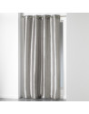 Rideau à oeillets - Shantung - 140 x 240 cm - Polyester - Perle