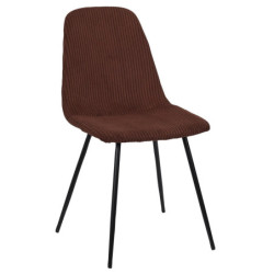 Chaise en Velours Côtelé...