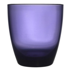 Lot de 24 Verres à Jus Incassables en Plastique Alimentaire Durable - 29cL - Lave-Vaisselle - Bleu violet rouge jaune