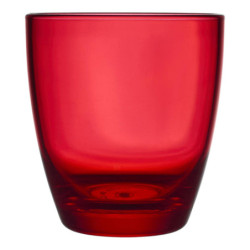 Lot de 24 Verres à Jus Incassables en Plastique Alimentaire Durable - 29cL - Lave-Vaisselle - Bleu violet rouge jaune