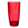 Lot de 24 Verres Haut Incassables en Plastique Alimentaire Durable - 49cL - Lave-Vaisselle - Bleu violet rouge jaune