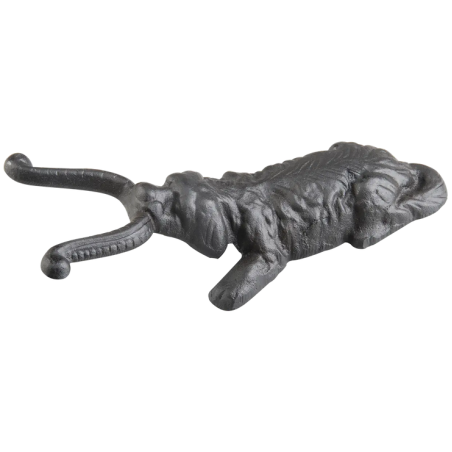 Tire bottes en forme de chien en fonte