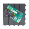 Lot de 8 packs de 4 soit 32 Dalles Clipsables 30 x 30 cm soit 2,88 m² Sol Extérieur