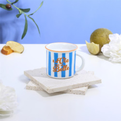 Lot de 6 Bougies Parfumées en Tasses Céramiques Réutilisables - Multicolores Dolce Vita