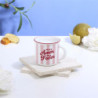 Lot de 6 Bougies Parfumées en Tasses Céramiques Réutilisables - Multicolores Dolce Vita