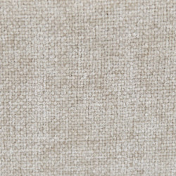 Lot de 2 Fauteuils Beige Tissu Pieds Métal 55 x 55 x 78 cm - Assise Confort