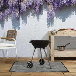 Tapis de Protection Dessous de Barbecue Extérieur 100 x 120 cm - Tapis Anti-Taches Sol Terrasse