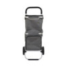 Chariot de Courses Isotherme 2 Compartiments Aluminium 43 x 35 x 99 cm Grande Capacité