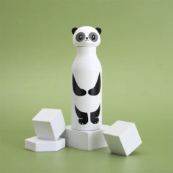 Lot de 3 Gourdes Isothermes Inox 40 cl Motif Kawaii - Étanches - Chaud 6h Froid 18h