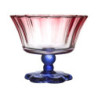 Lot de 12 Coupes à Pied Colorées en Verre Dégradé D11 cm