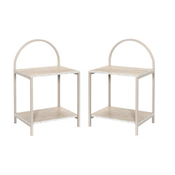 Lot de 2 Chevets Arche Bois...