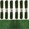 Lot de 6 Rouleaux de Gazon Artificiel 2 x 1 m x Épaisseur 3.5 cm soit 12m2 d'herbe